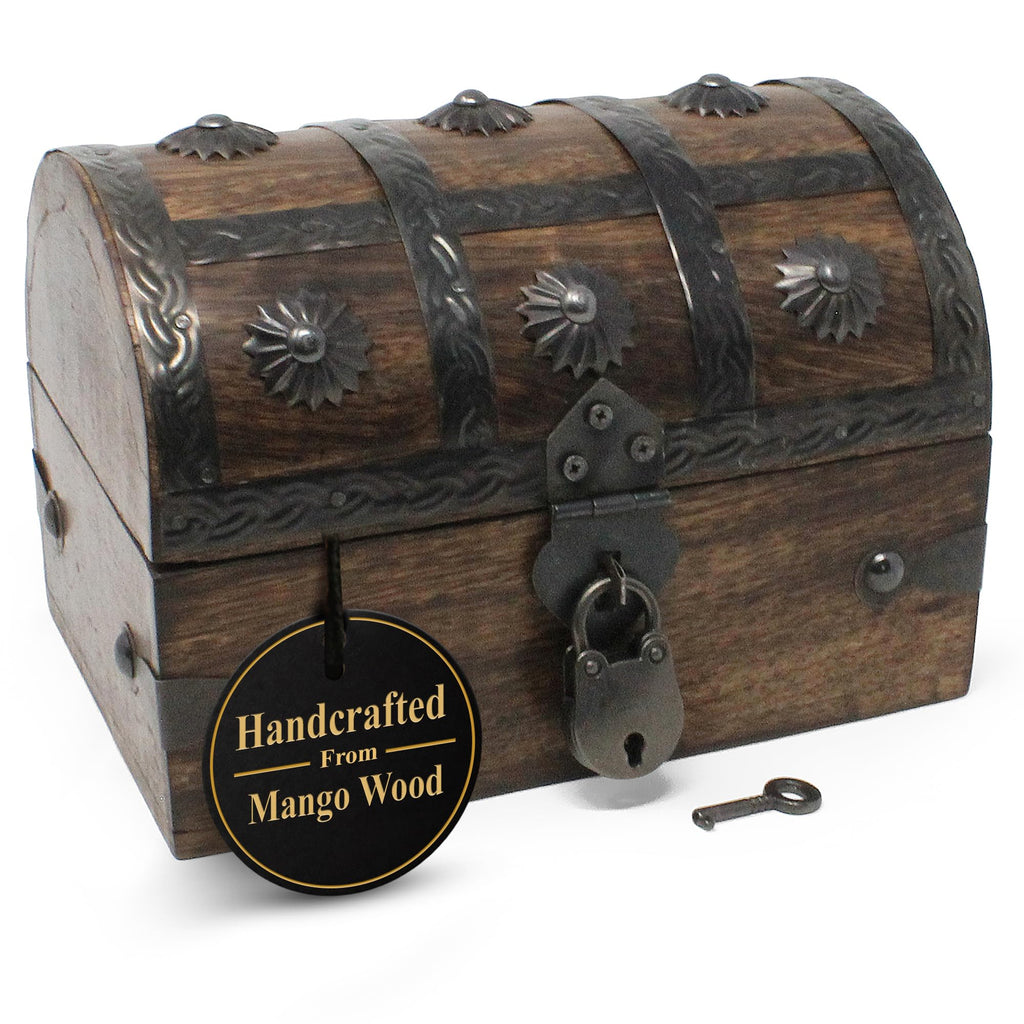 XX-Large Handmade Lockable Kids Pirate Treasure Chest